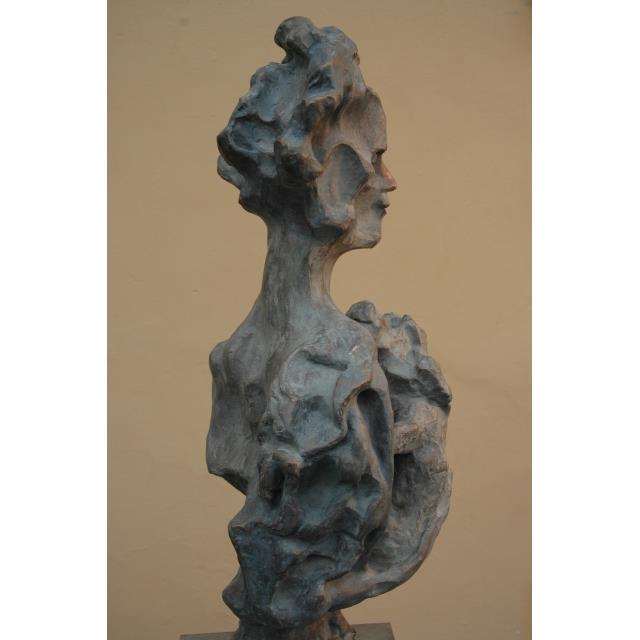 Barbara Mialet - metal sculpture Bronze 2004