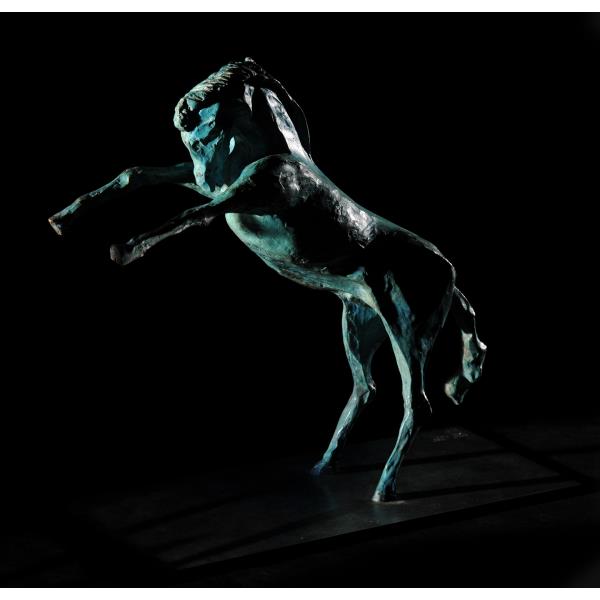 Cavallo n° 1- metal sculpture Bronze 1992