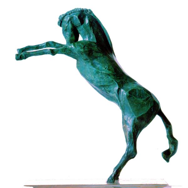 Cavallo n° 1- metal sculpture Bronze 1992