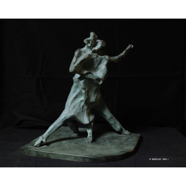 Tango - metal sculpture Bronze 2005