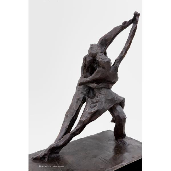 Tango passion - metal sculpture Bronze 2002