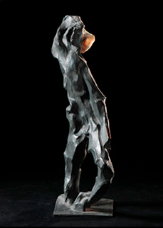 Davide - scultura in bronzo
