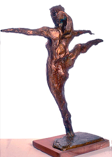 Danza -scultura in bronzo