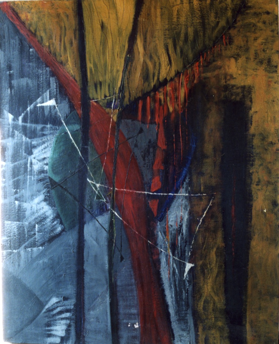 Pittura astratta a olio · 6