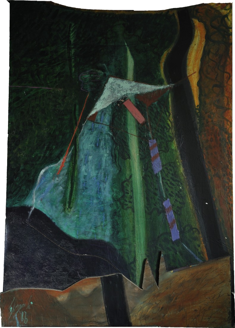 Pittura astratta a olio · 18