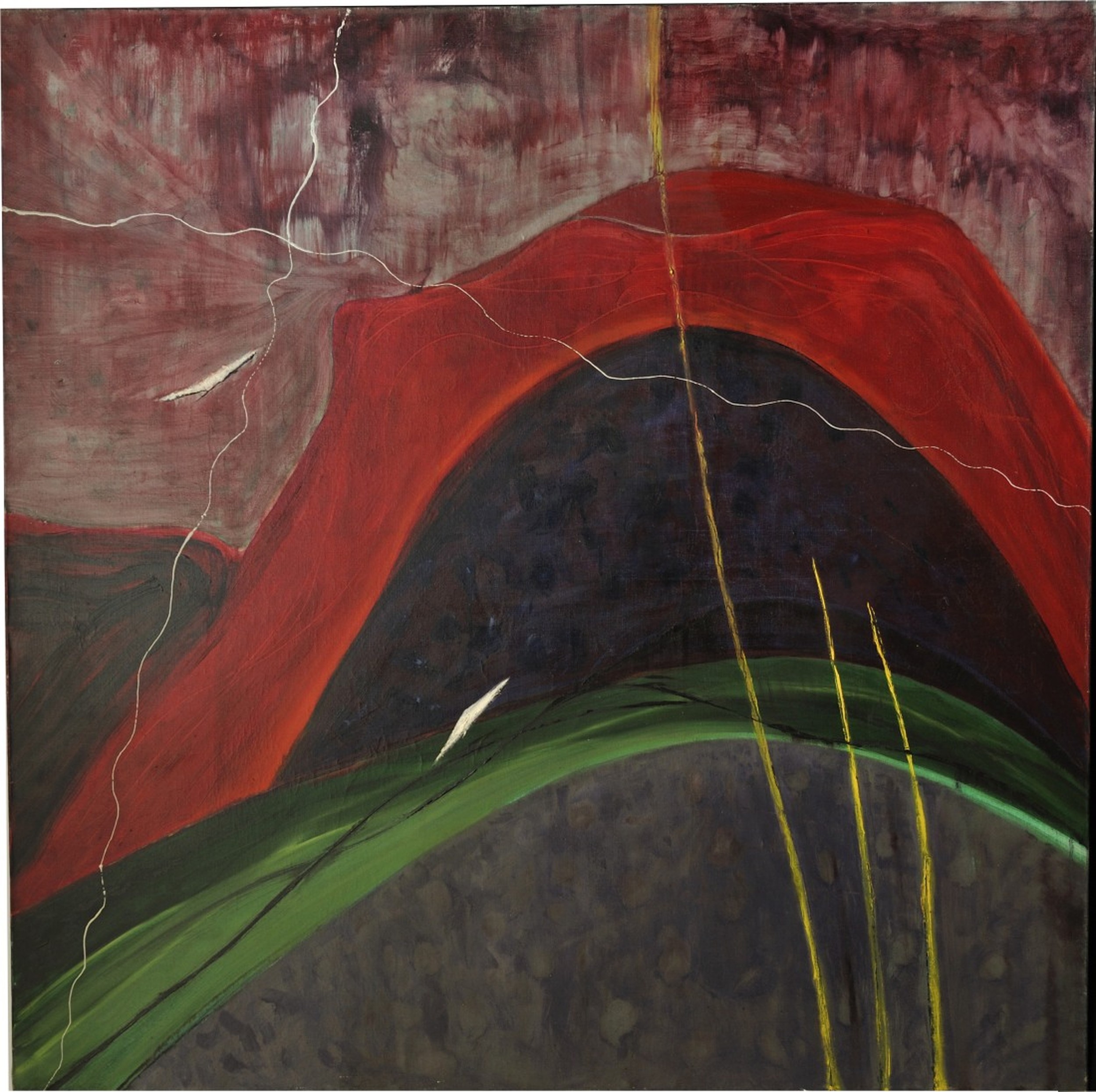 Pittura astratta a olio ad alta risoluzione