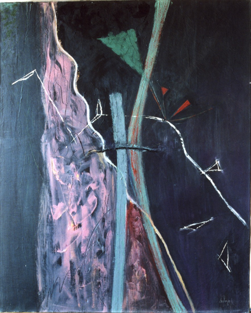 Abstract oil painting · 8