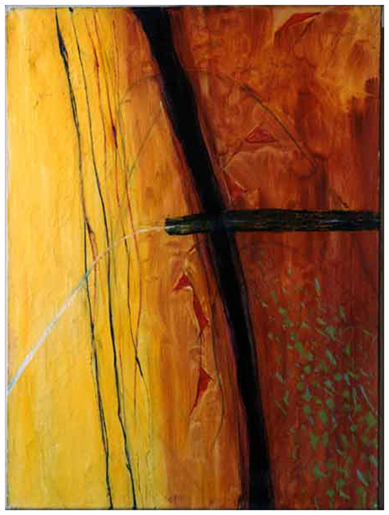 Abstract oil painting · 9